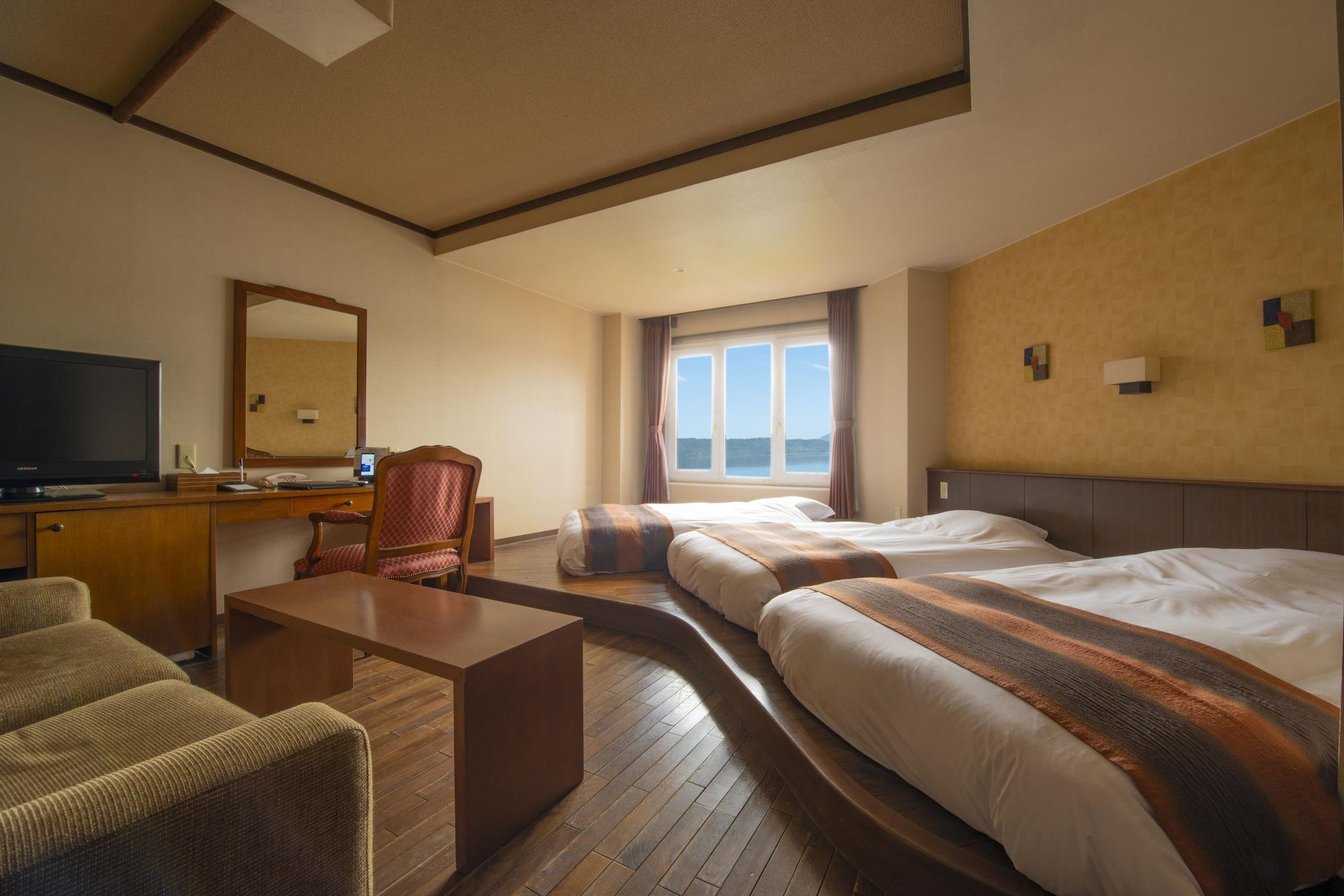 Toyako Manseikaku Hotel Lakeside Terrace Екстериор снимка