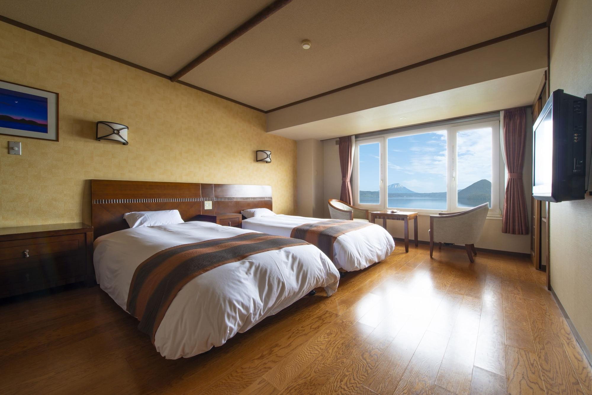 Toyako Manseikaku Hotel Lakeside Terrace Екстериор снимка