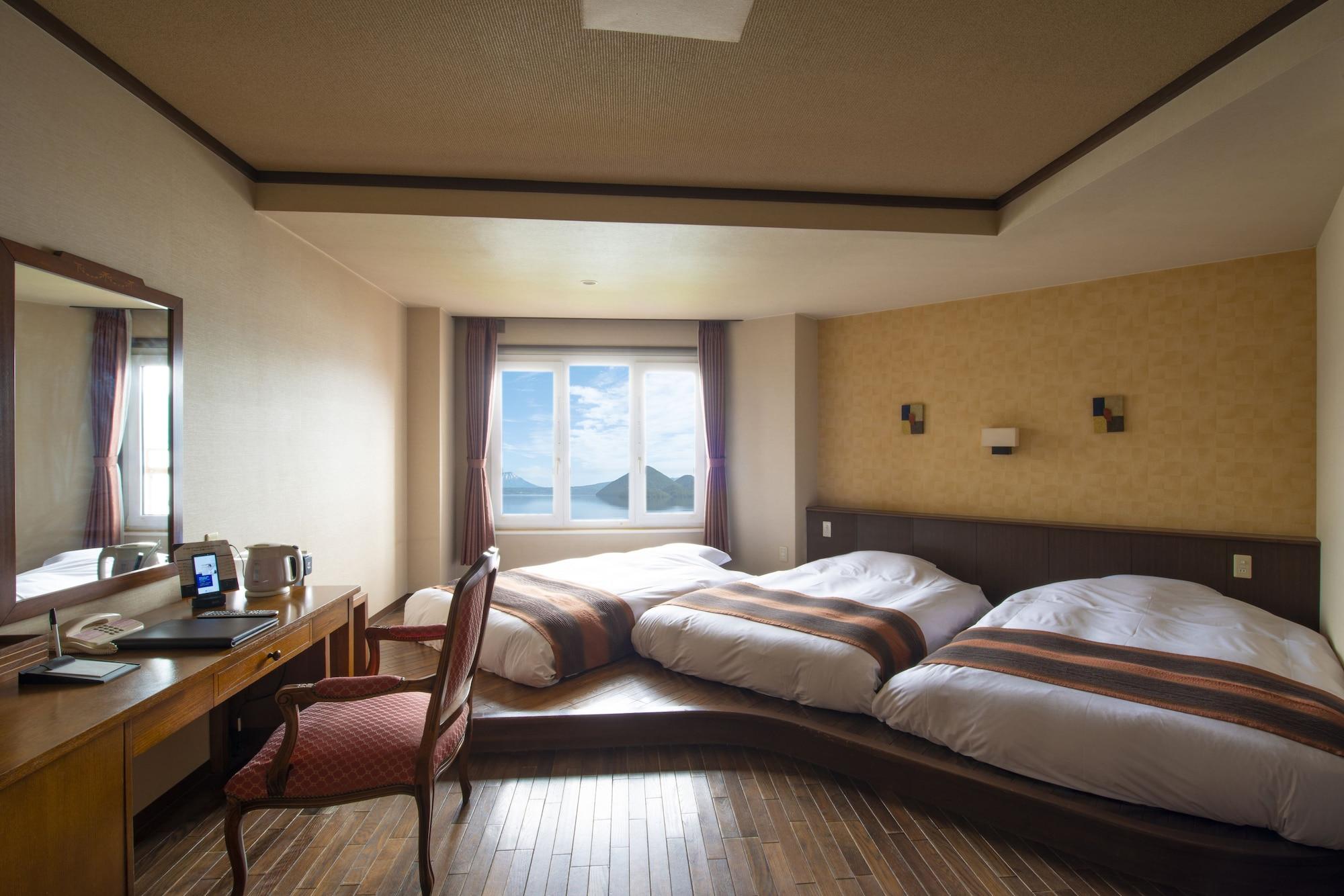 Toyako Manseikaku Hotel Lakeside Terrace Екстериор снимка