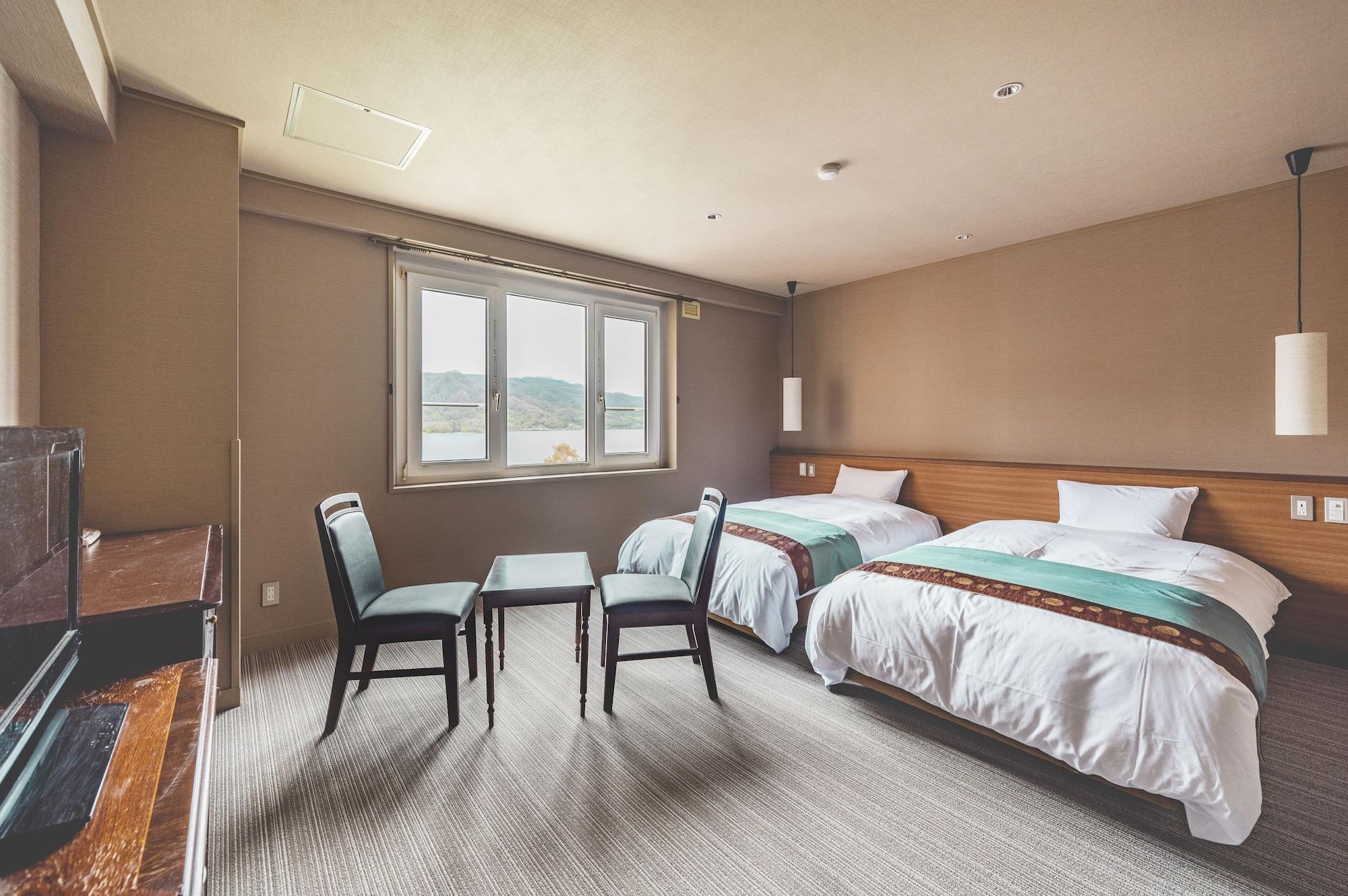 Toyako Manseikaku Hotel Lakeside Terrace Екстериор снимка