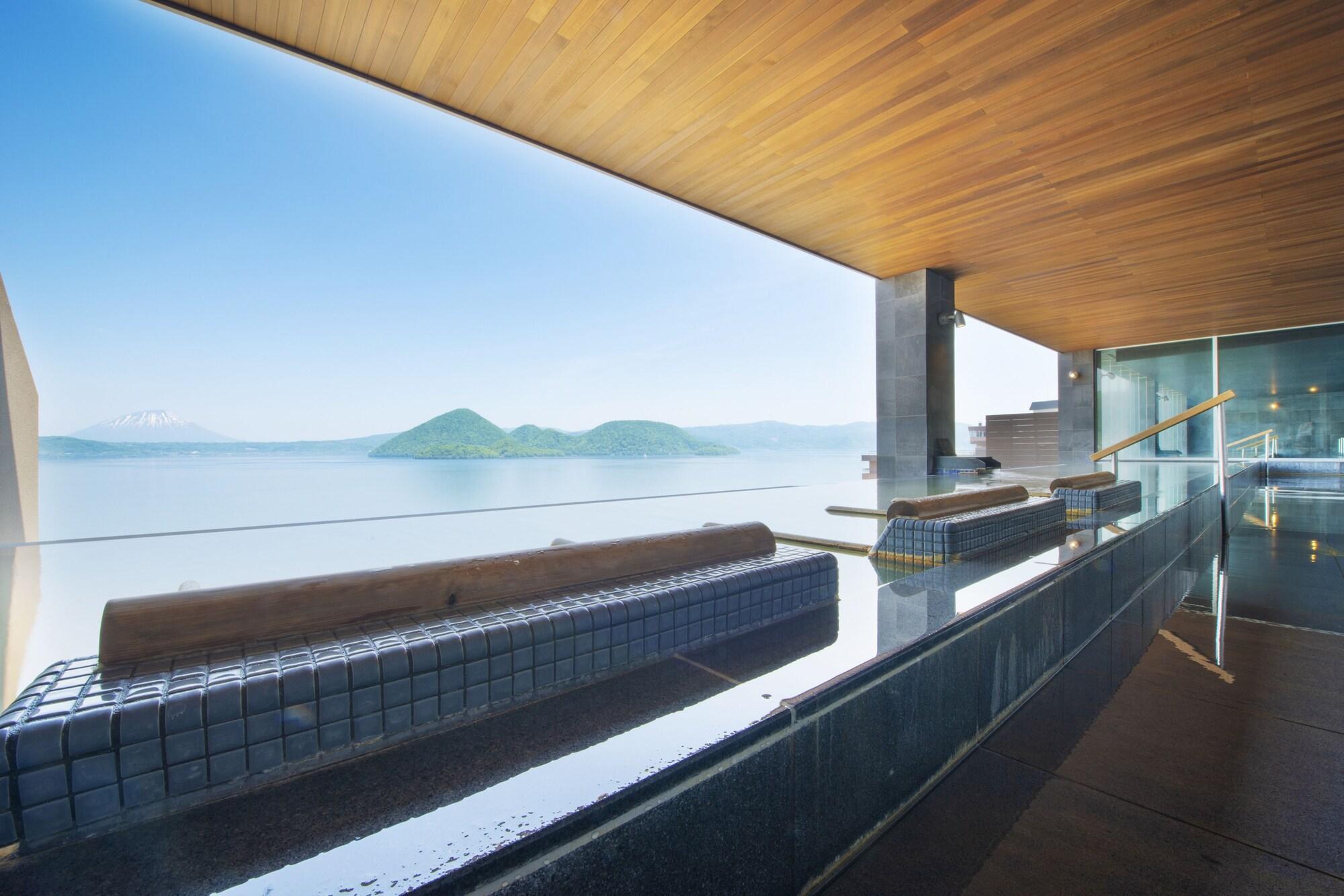 Toyako Manseikaku Hotel Lakeside Terrace Екстериор снимка